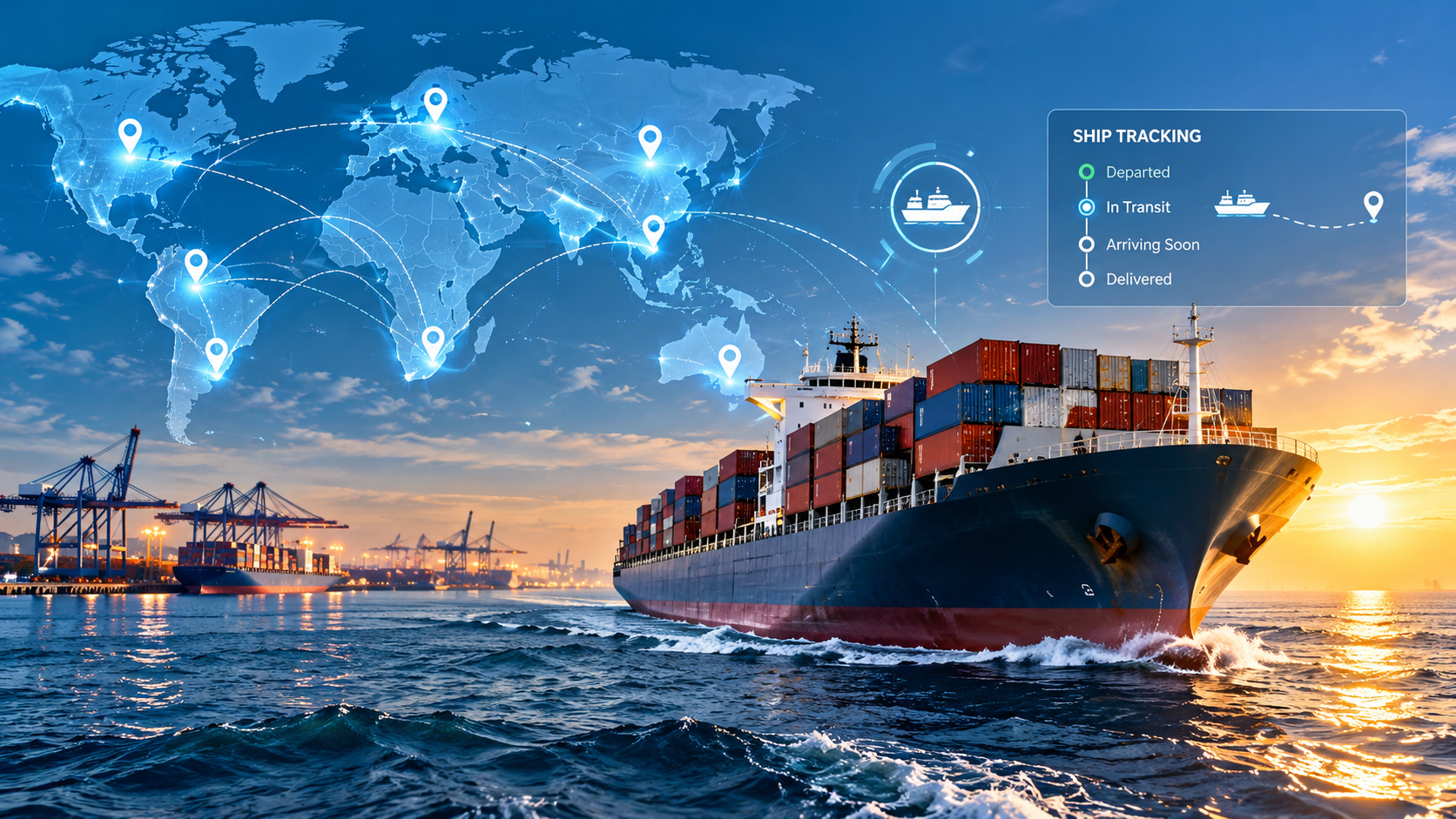 Global ship tracking